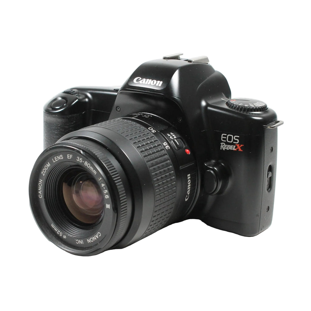 Canon EOS Rebel X Lightweight 35mm SLR Film Camera w/ Kit Lens