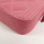 Chanel Boy Double Zip WOC · Calfskin