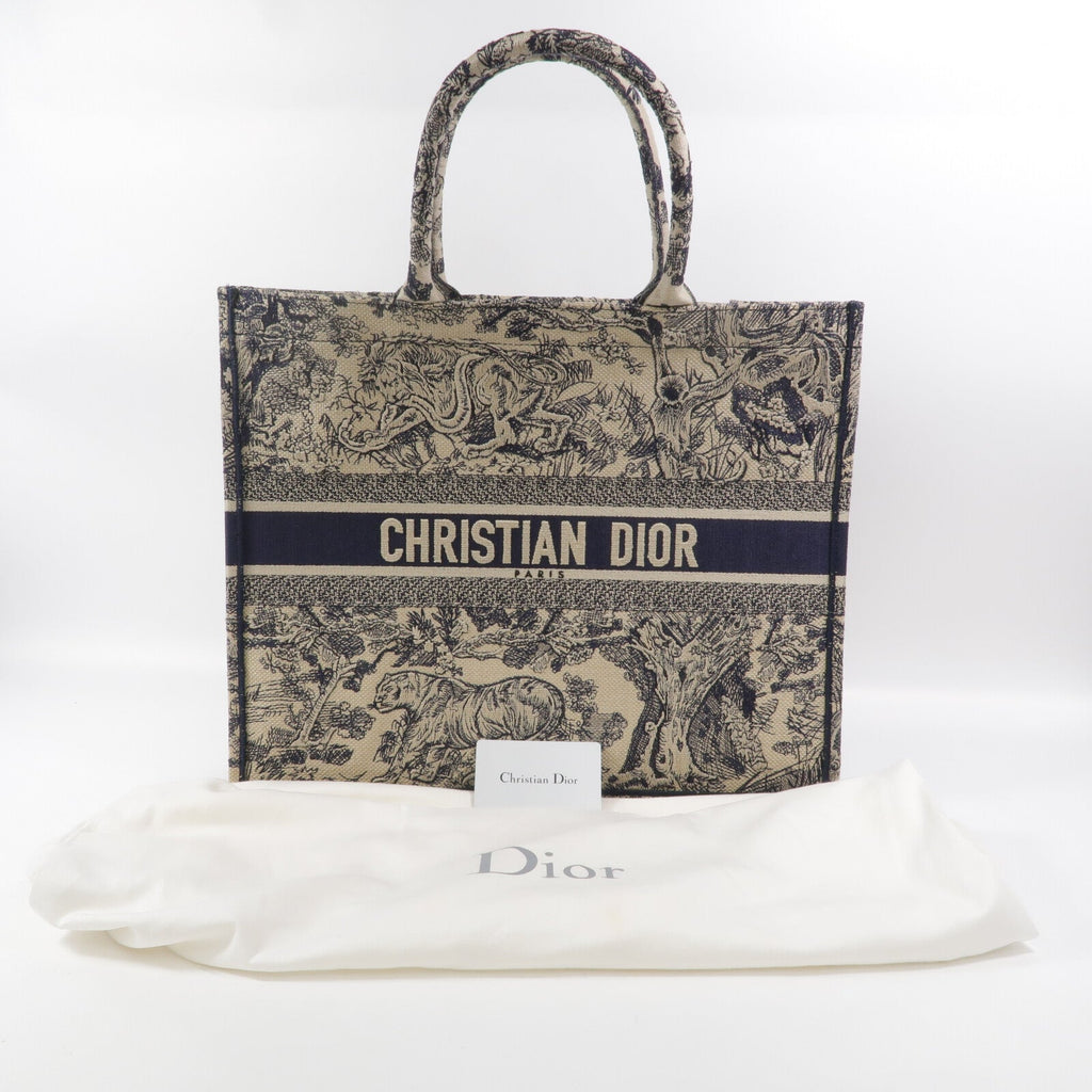 Dior Book Tote · Oblique Canvas