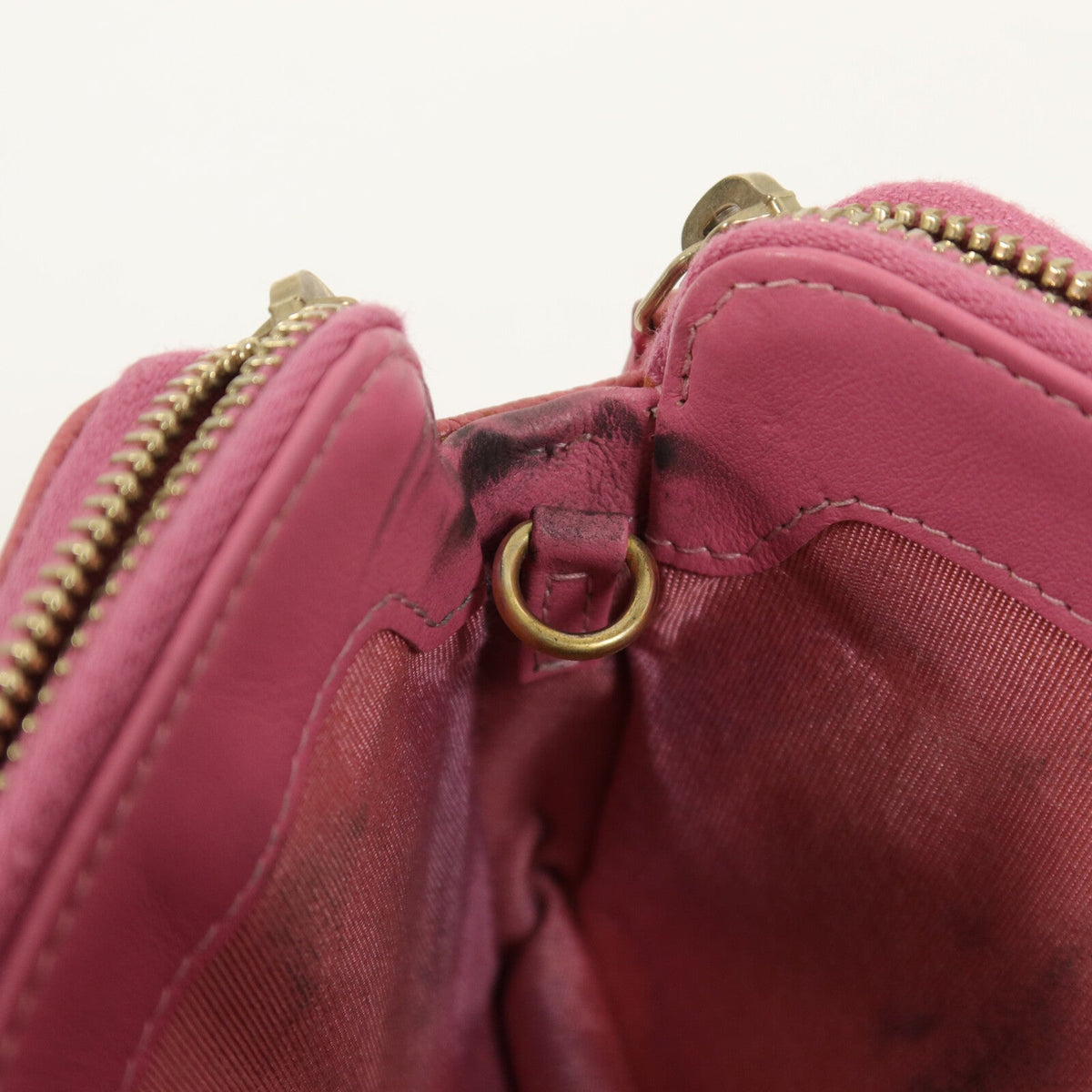 Chanel Boy Double Zip WOC · Calfskin