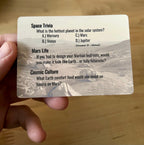 Trivia and Conversation Starter Card Deck