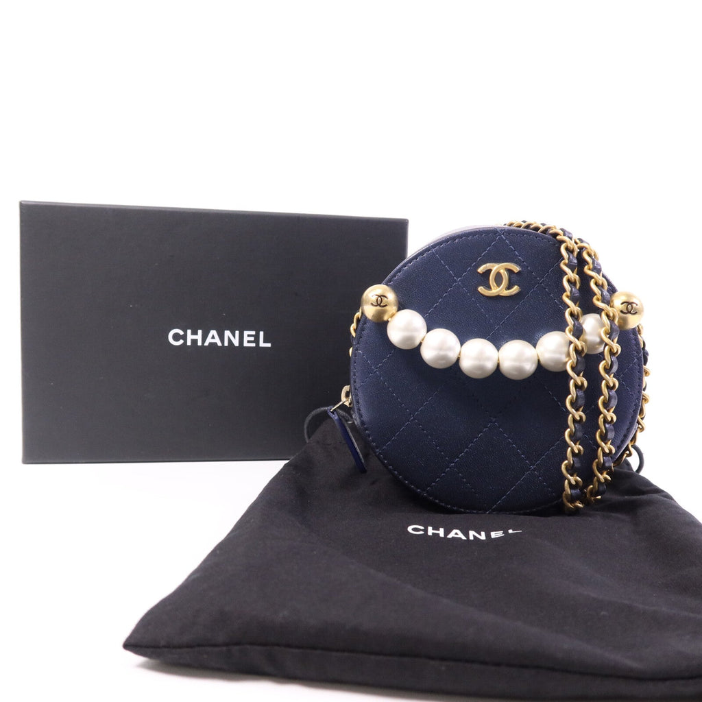 Chanel · Calfskin Chain Shoulder Bag