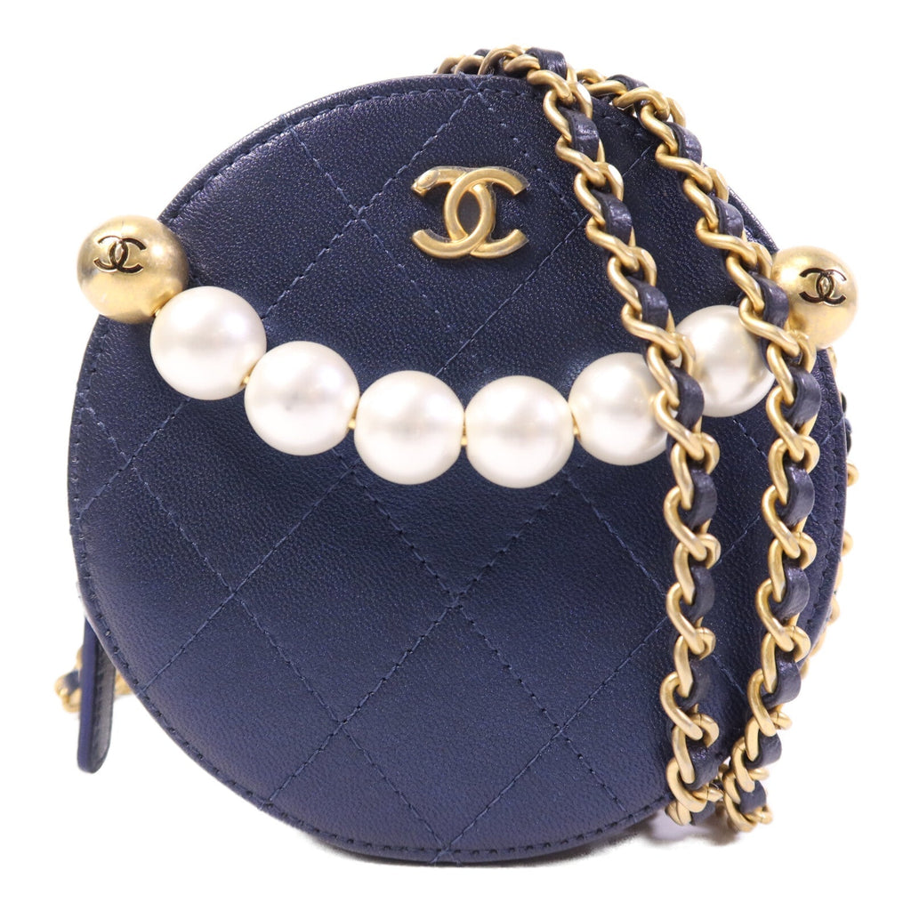 Chanel · Calfskin Chain Shoulder Bag