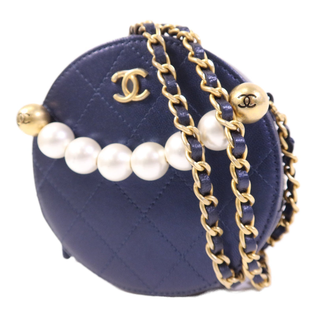 Chanel · Calfskin Chain Shoulder Bag