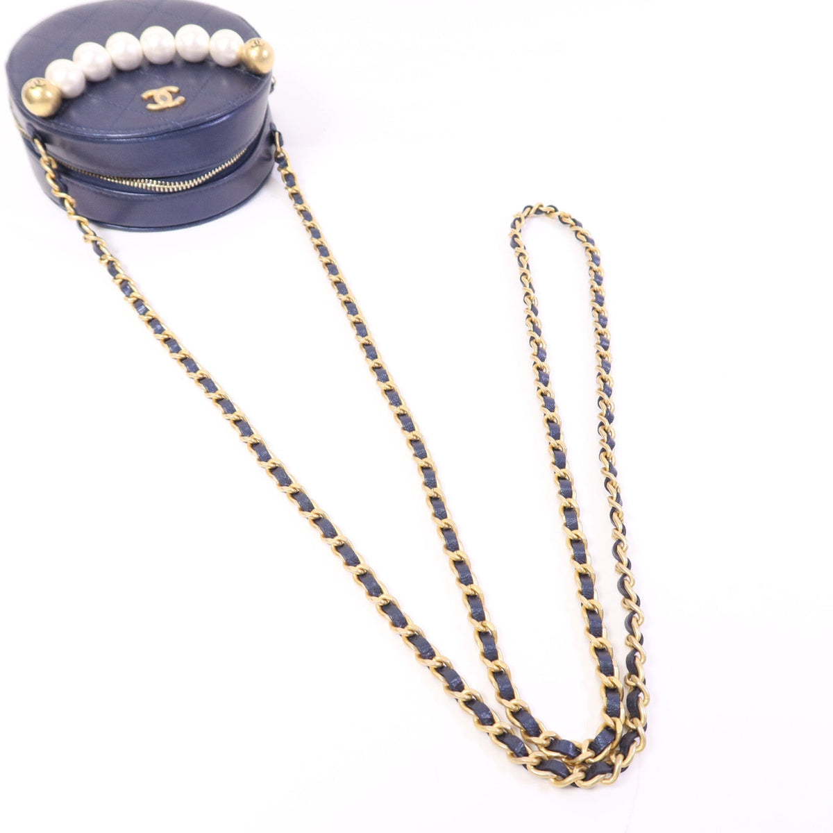 Chanel · Calfskin Chain Shoulder Bag
