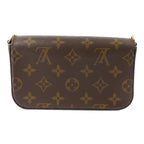 Louis Vuitton Félicie Strap & Go · Monogram