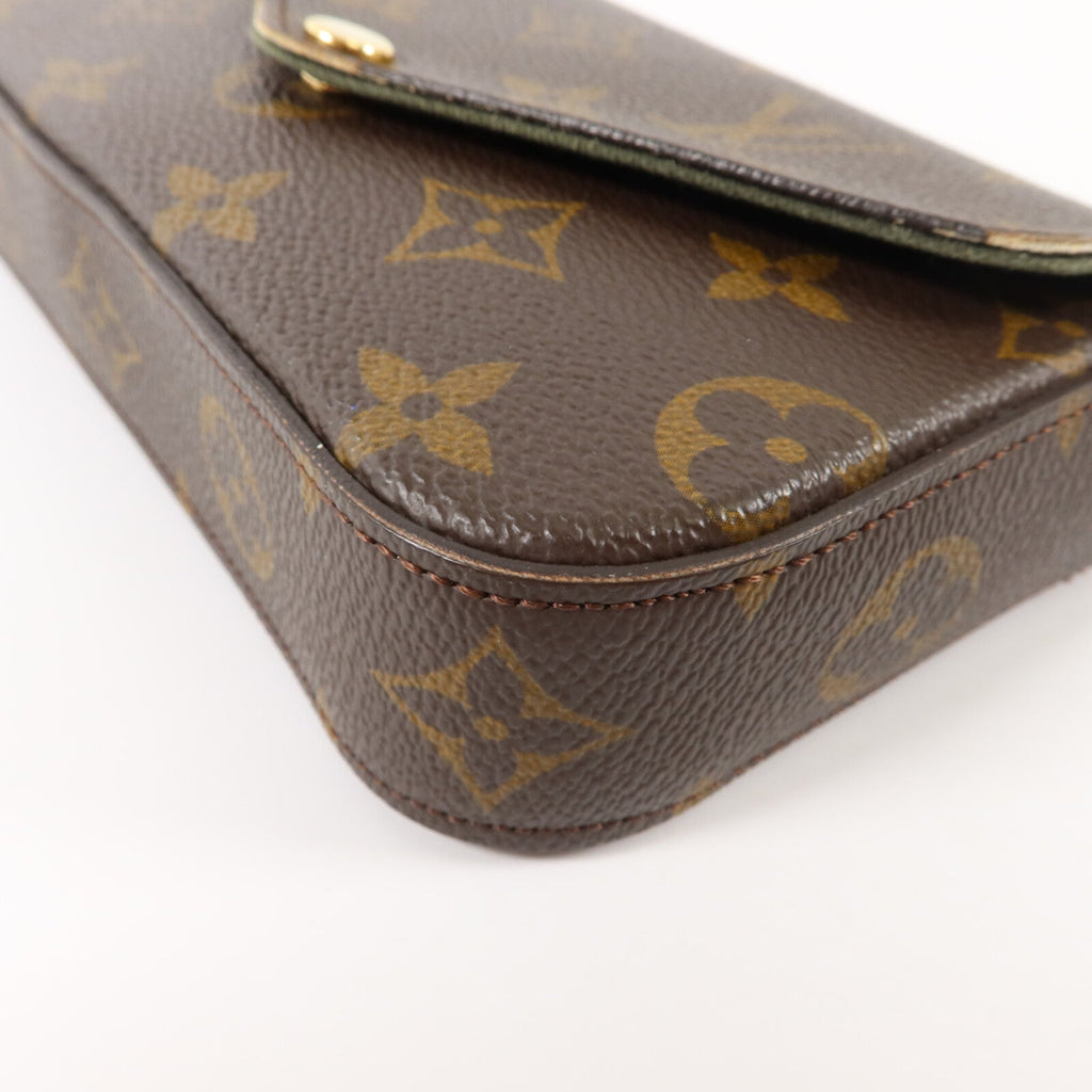 Louis Vuitton Félicie Strap & Go · Monogram