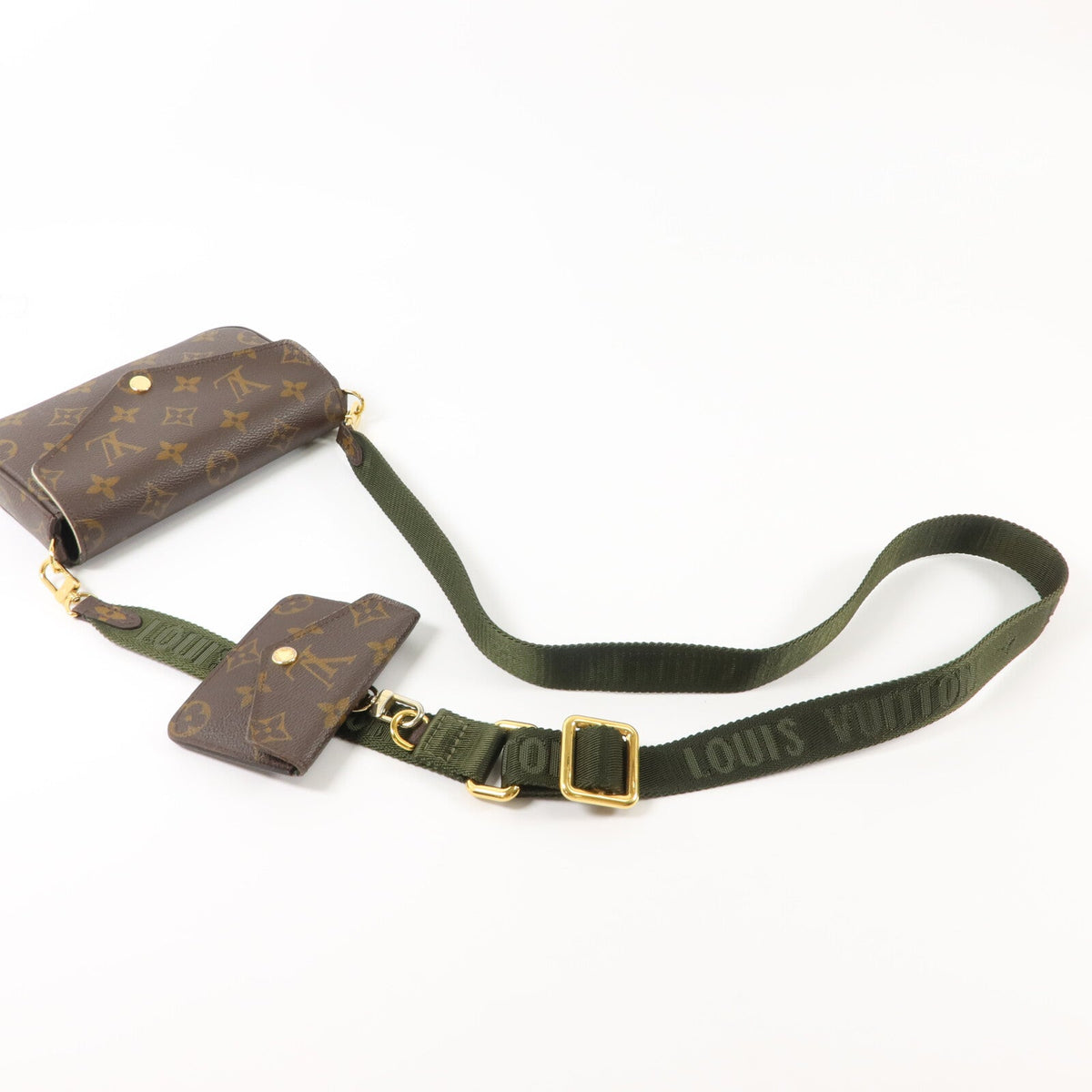 Louis Vuitton Félicie Strap & Go · Monogram