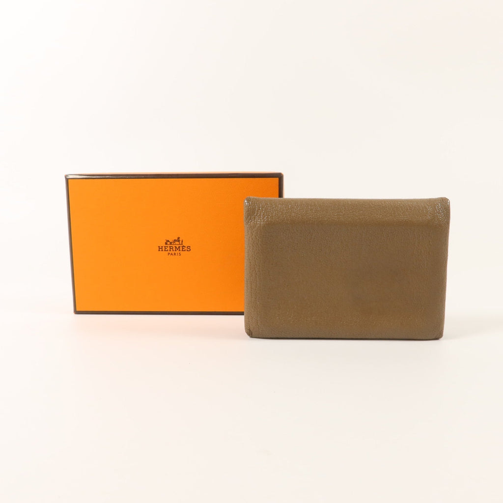 Hermès Calvi Duo · Chèvre · Etoupe