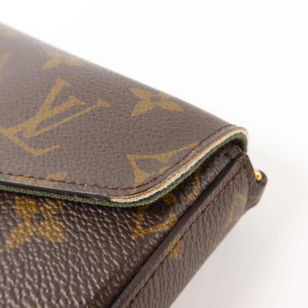 Louis Vuitton Félicie Strap & Go · Monogram