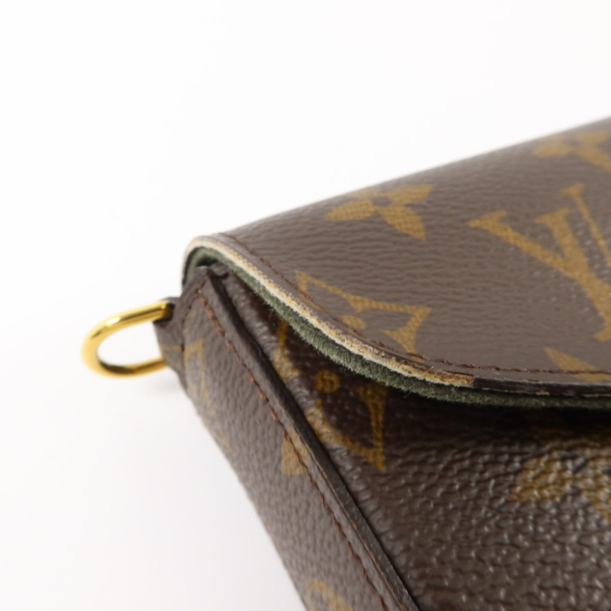 Louis Vuitton Félicie Strap & Go · Monogram