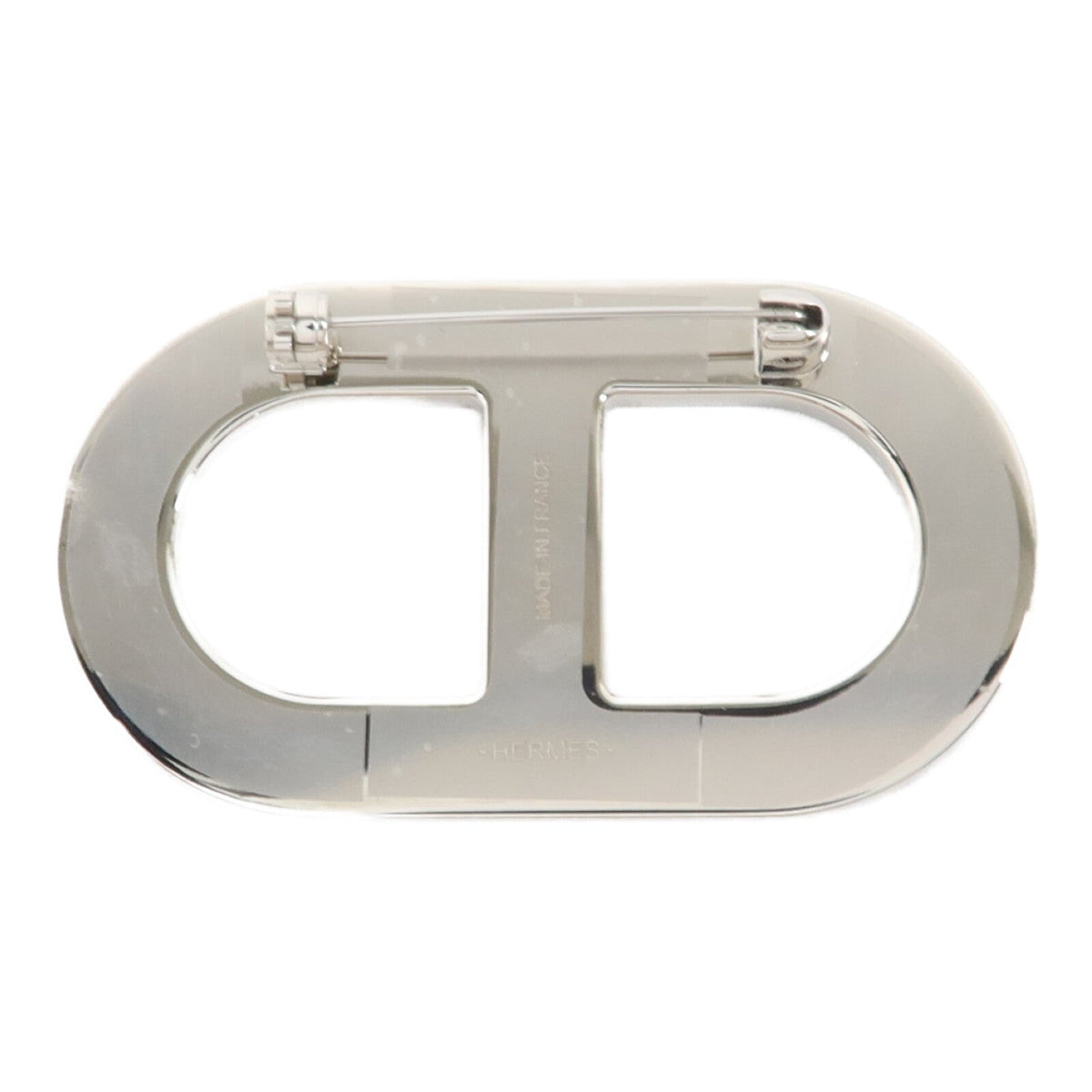 Hermès Chaîne d'Ancre · Epsom Leather Brooch