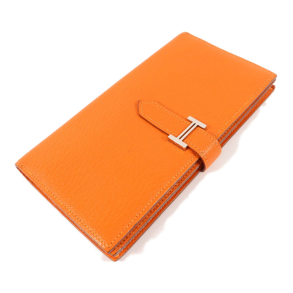 Hermès Bearn · Chèvre Leather
