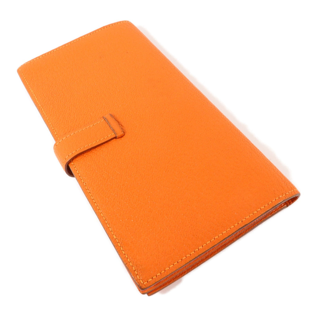 Hermès Bearn · Chèvre Leather