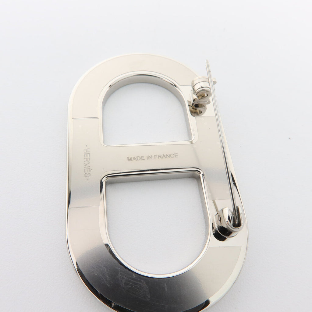 Hermès Chaîne d'Ancre · Epsom Leather Brooch