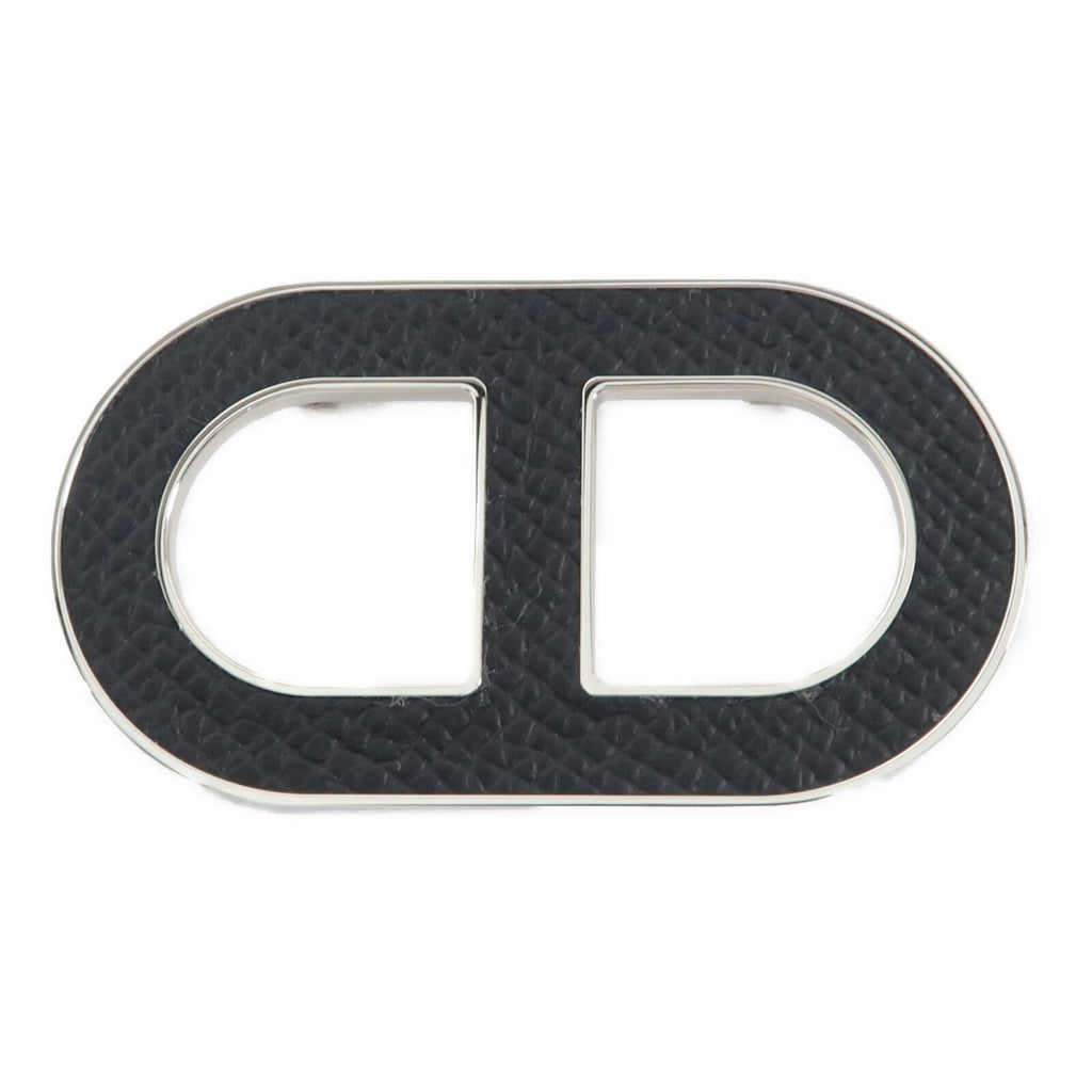 Hermès Chaîne d'Ancre · Epsom Leather Brooch