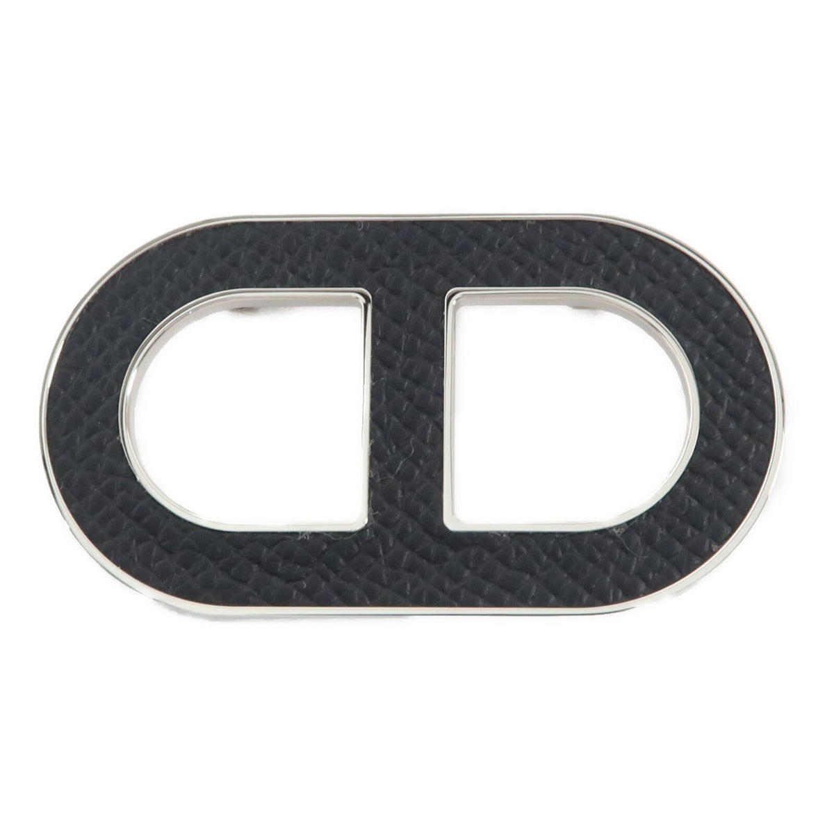 Hermès Chaîne d'Ancre · Epsom Leather Brooch