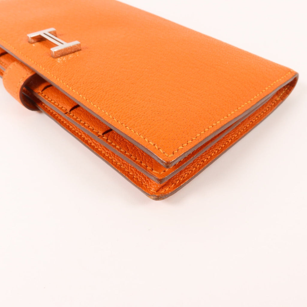 Hermès Bearn · Chèvre Leather