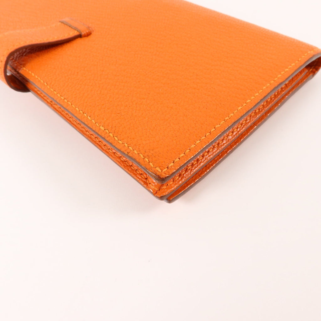 Hermès Bearn · Chèvre Leather