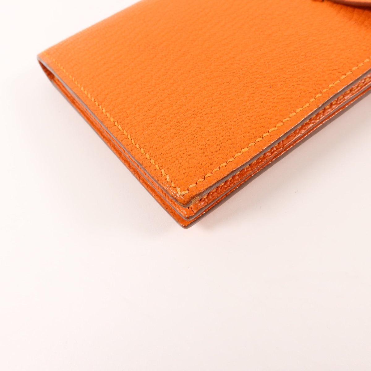 Hermès Bearn · Chèvre Leather
