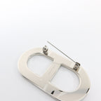 Hermès Chaîne d'Ancre · Epsom Leather Brooch