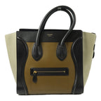 Celine Mini Luggage · Calfskin · Tricolor
