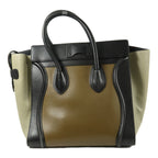 Celine Mini Luggage · Calfskin · Tricolor
