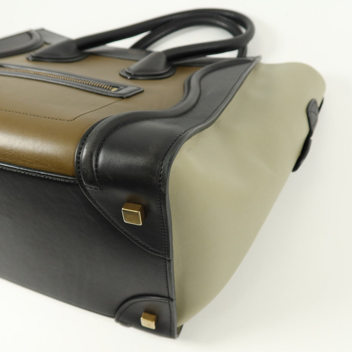 Celine Mini Luggage · Calfskin · Tricolor