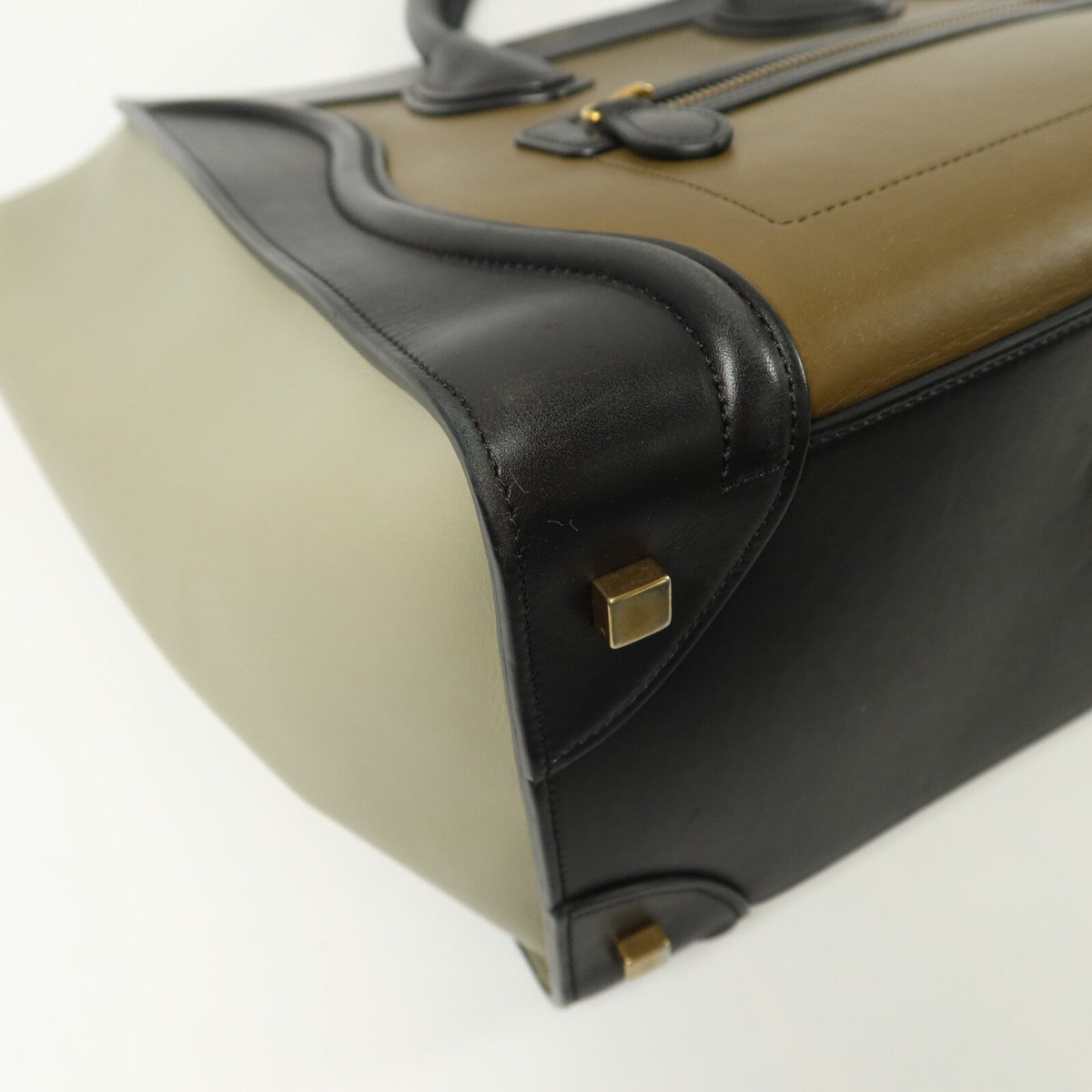 Celine Mini Luggage · Calfskin · Tricolor