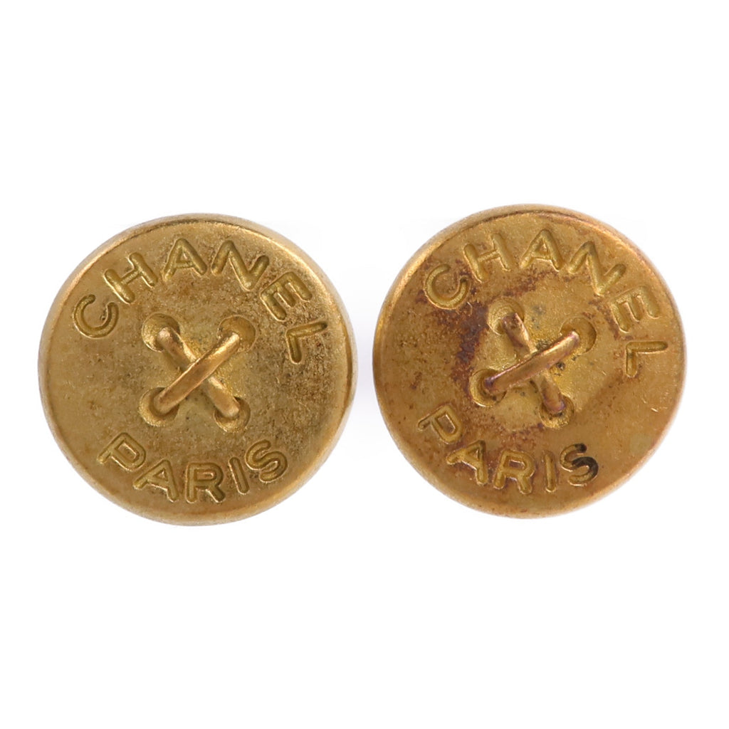Chanel Vintage CC · Clip-On Earrings