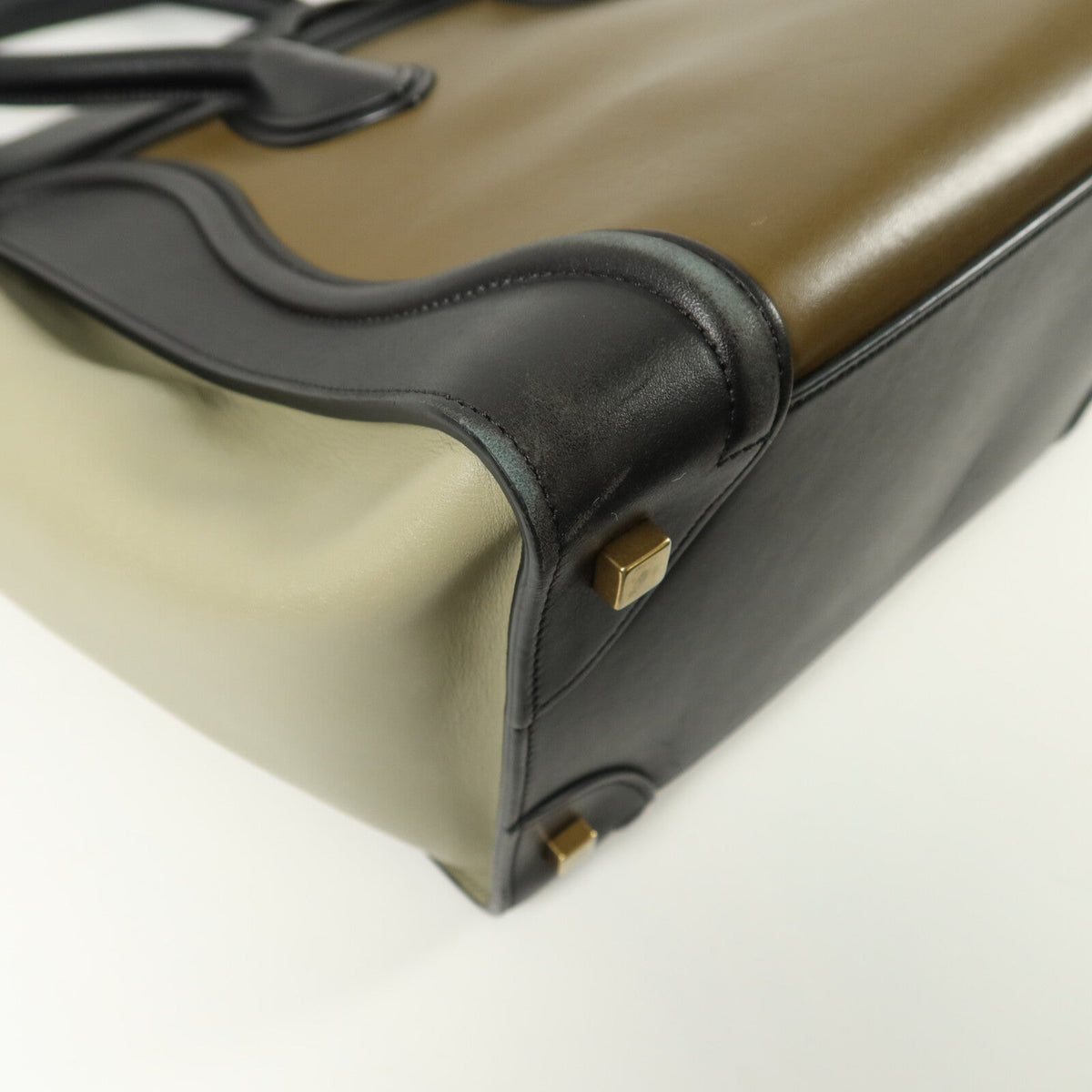 Celine Mini Luggage · Calfskin · Tricolor