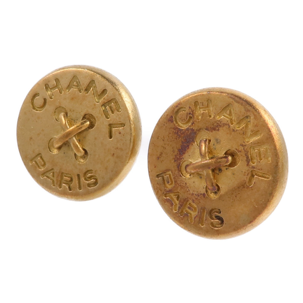 Chanel Vintage CC · Clip-On Earrings