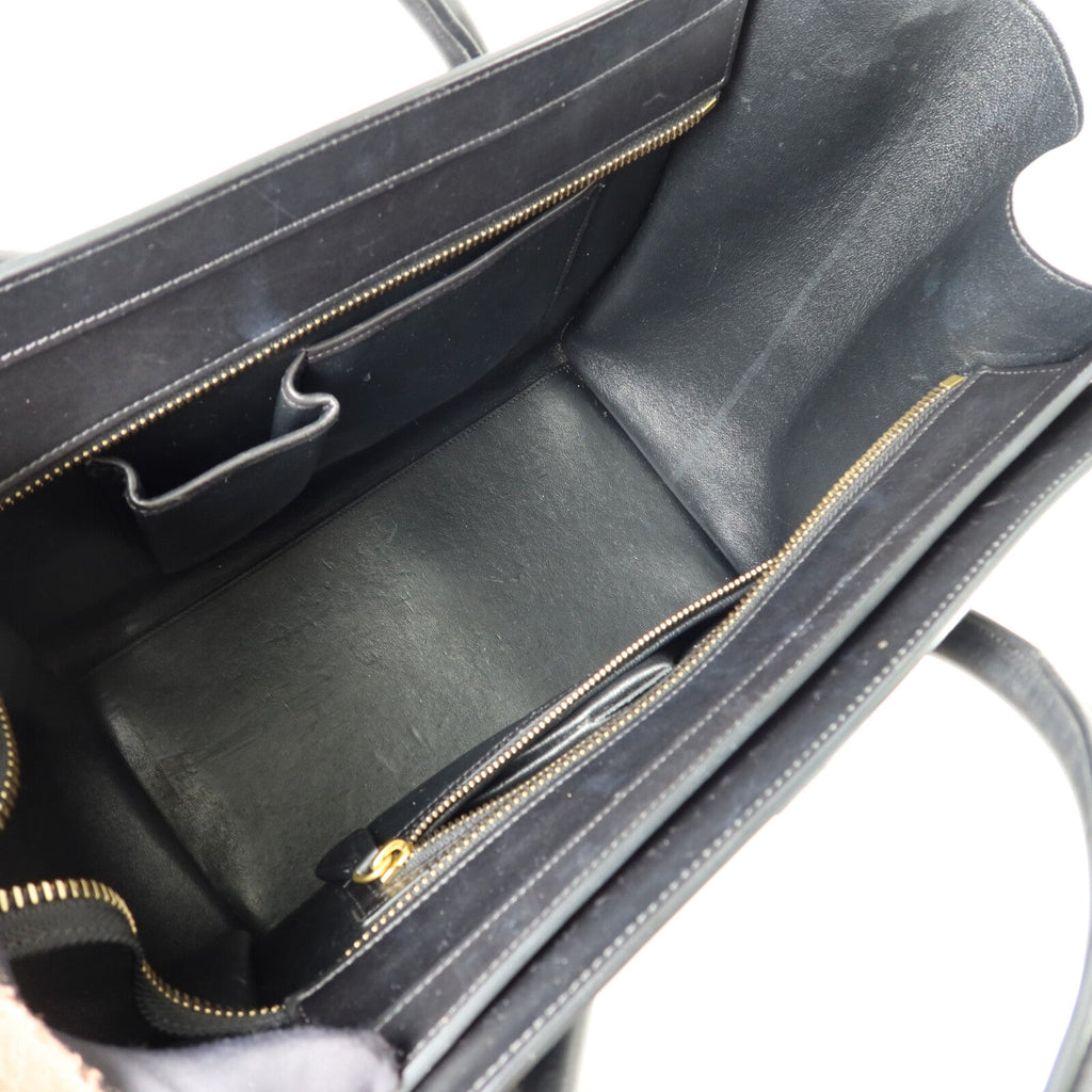 Celine Mini Luggage · Calfskin · Tricolor
