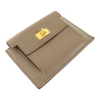 Hermès Kelly Pocket · Epsom · Etain