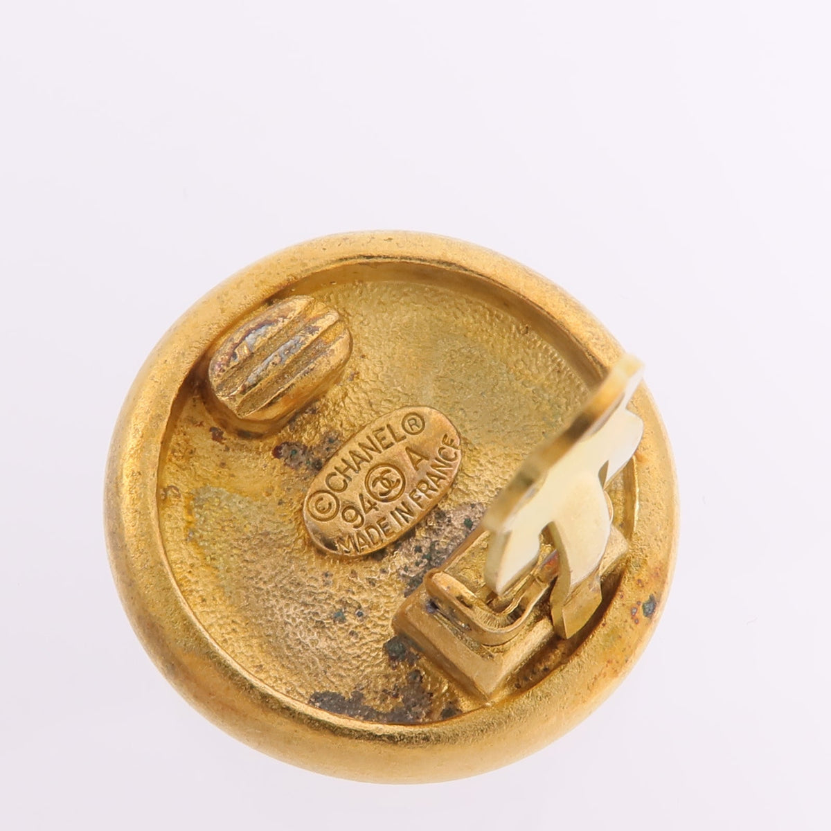 Chanel Vintage CC · Clip-On Earrings