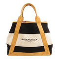 Balenciaga Navy Cabas · Canvas