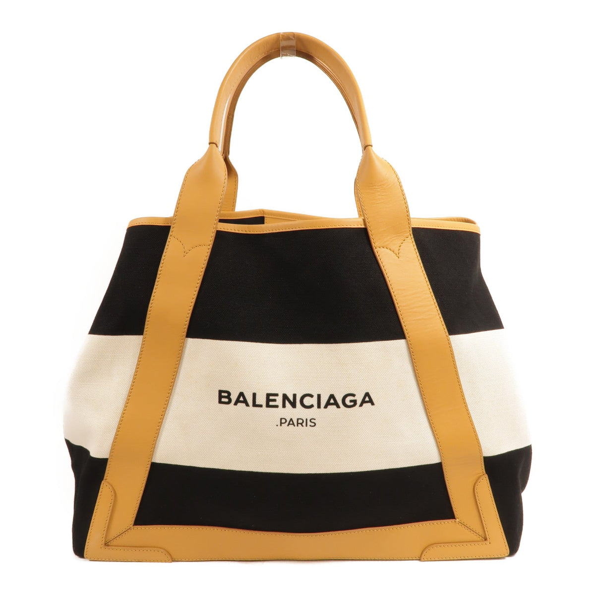 Balenciaga Navy Cabas · Canvas