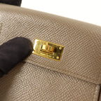 Hermès Kelly Pocket · Epsom · Etain