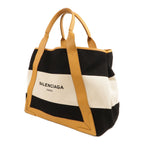 Balenciaga Navy Cabas · Canvas