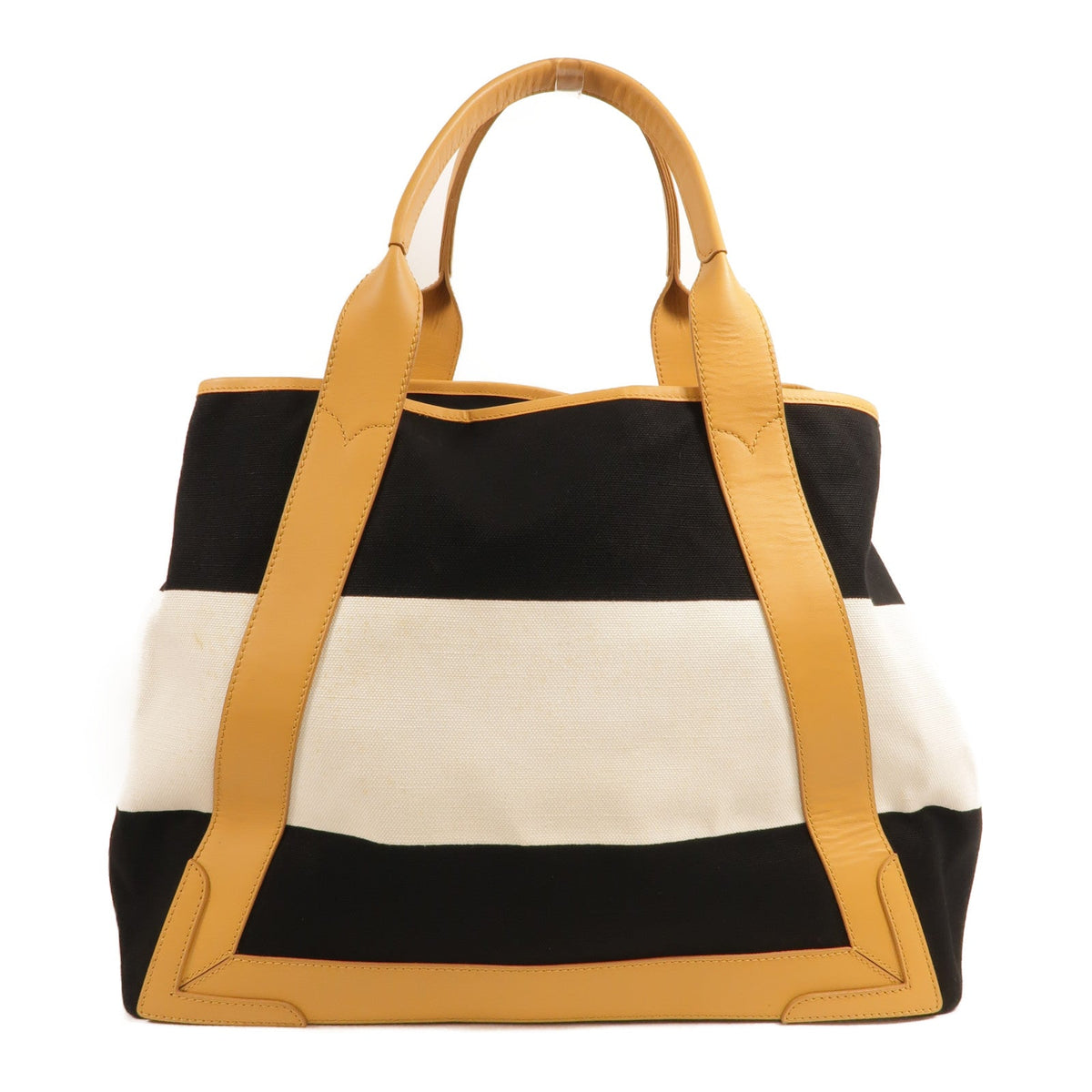 Balenciaga Navy Cabas · Canvas