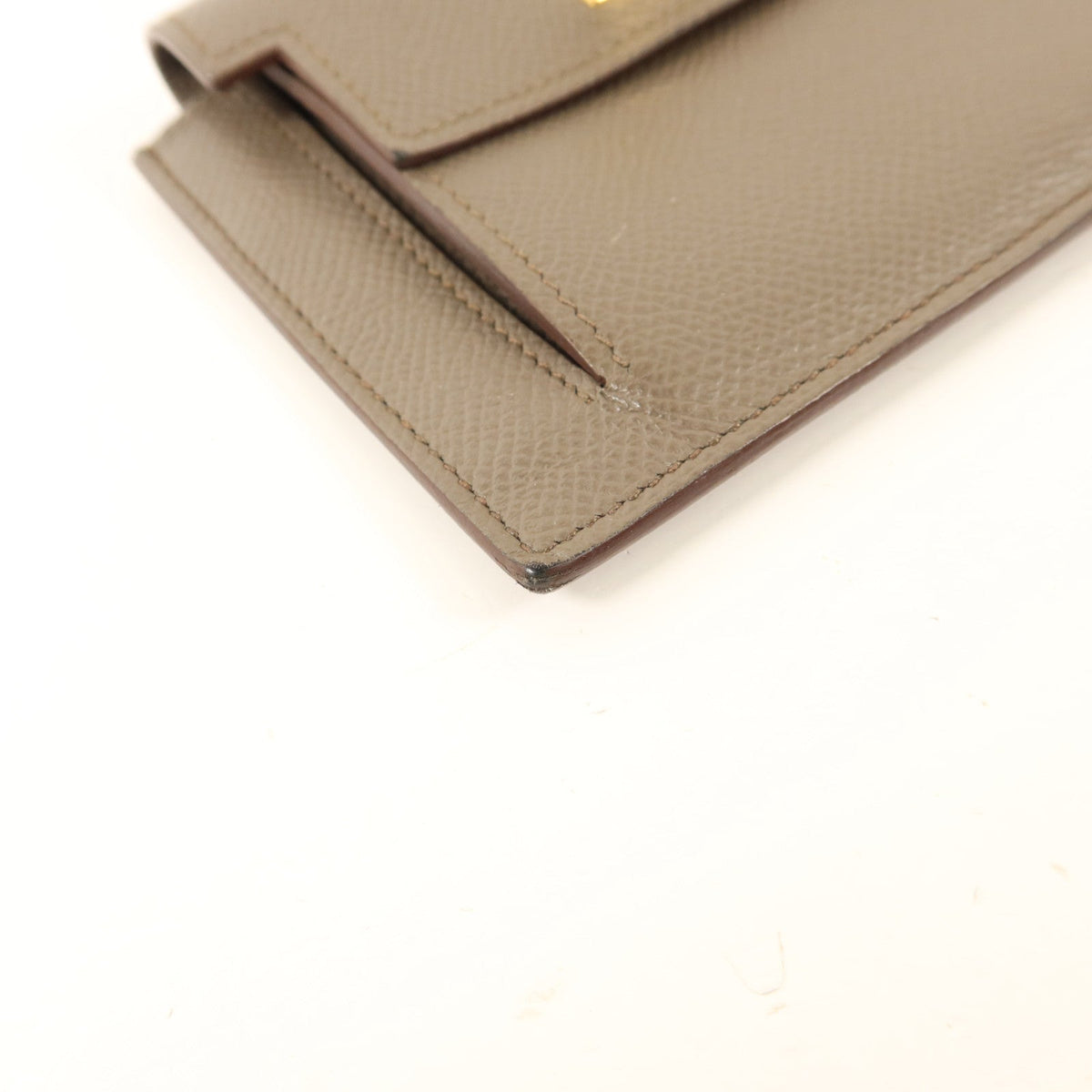 Hermès Kelly Pocket · Epsom · Etain