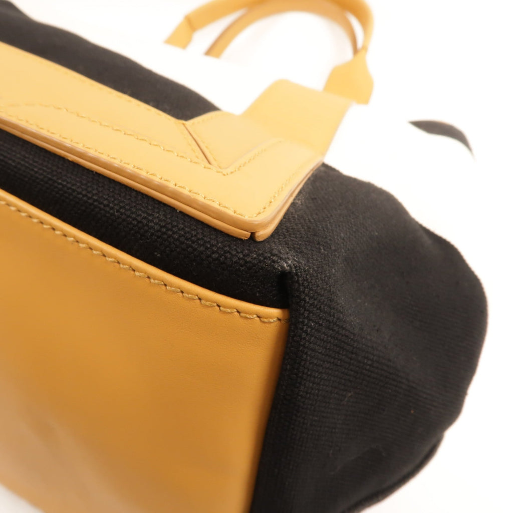 Balenciaga Navy Cabas · Canvas