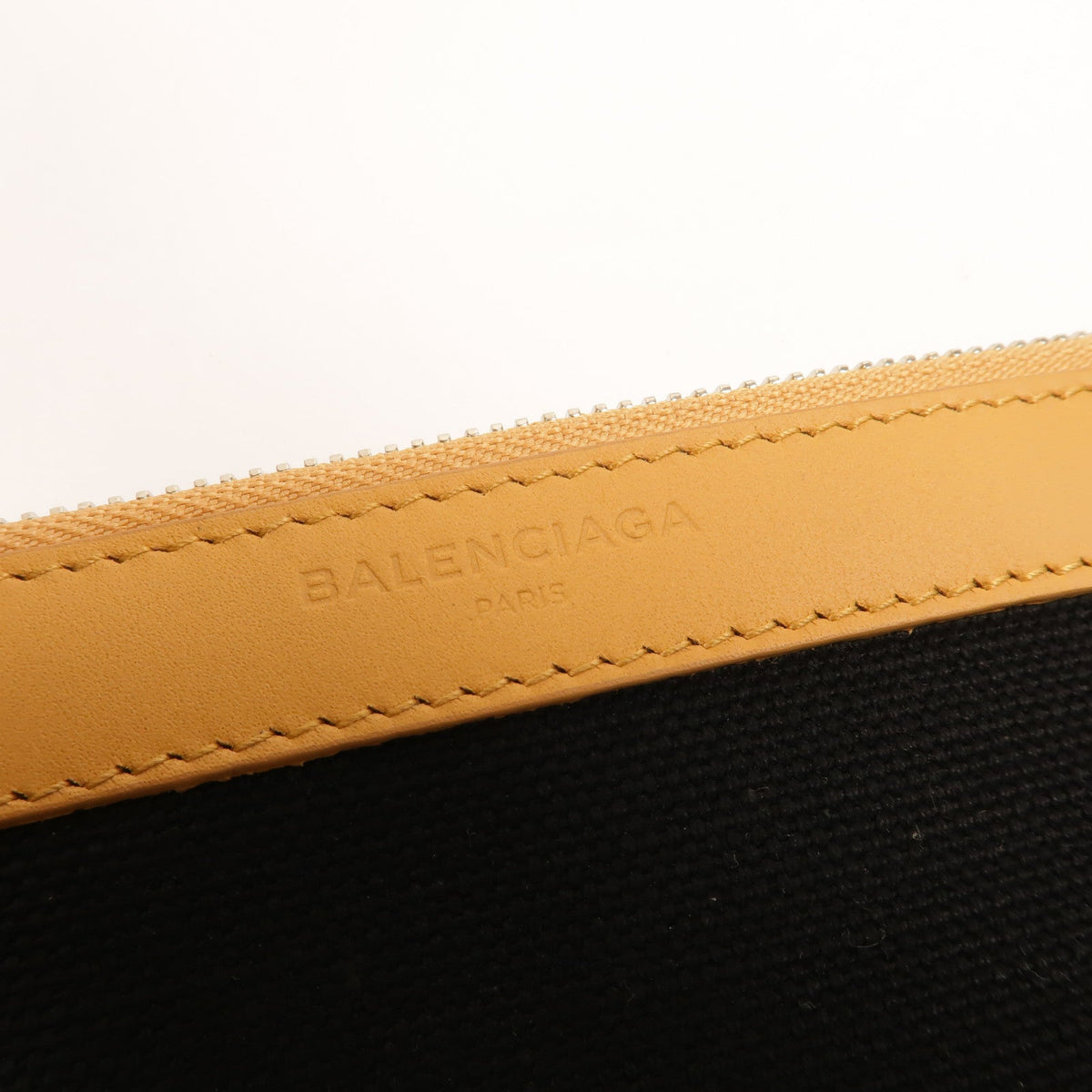 Balenciaga Navy Cabas · Canvas
