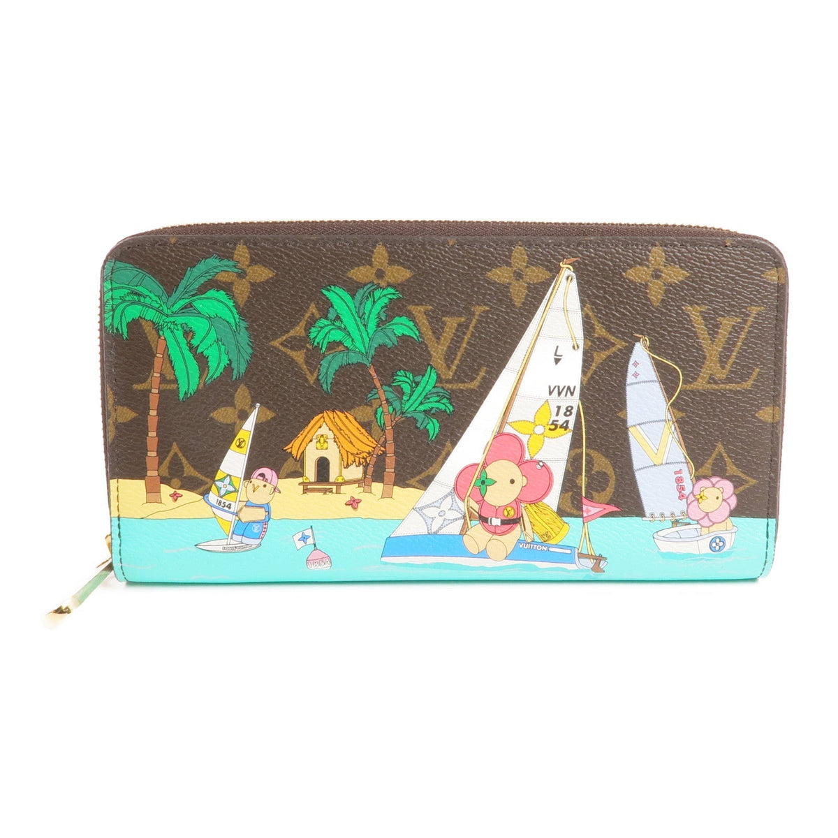 Louis Vuitton Vivienne Holiday Zippy · Monogram