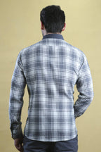 The Woodsman Shirt (Silver Plaid)