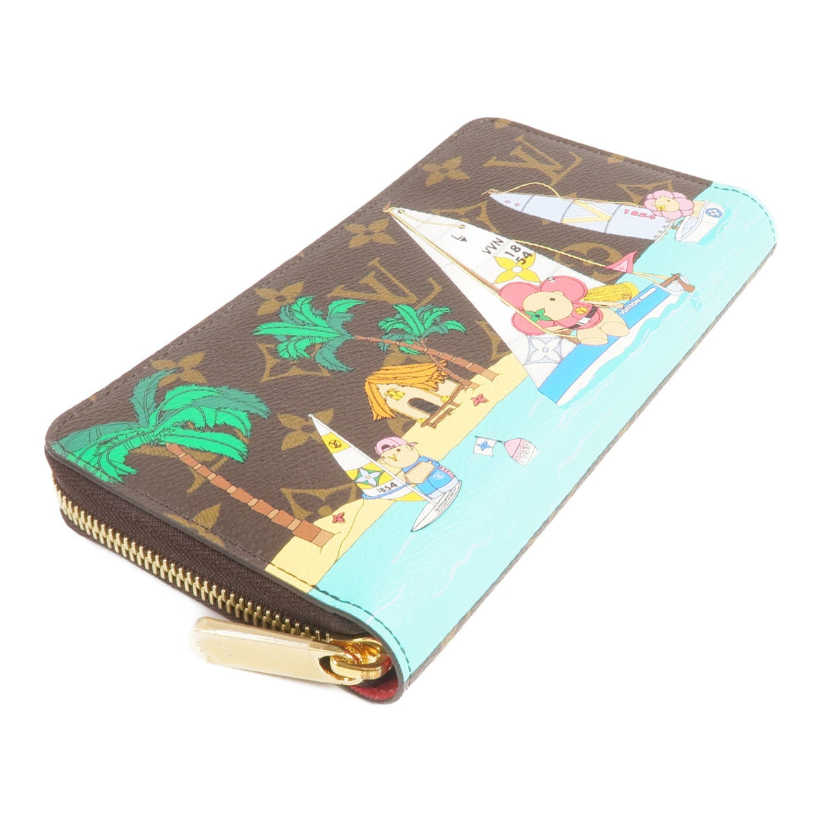 Louis Vuitton Vivienne Holiday Zippy · Monogram