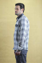 The Woodsman Shirt (Silver Plaid)