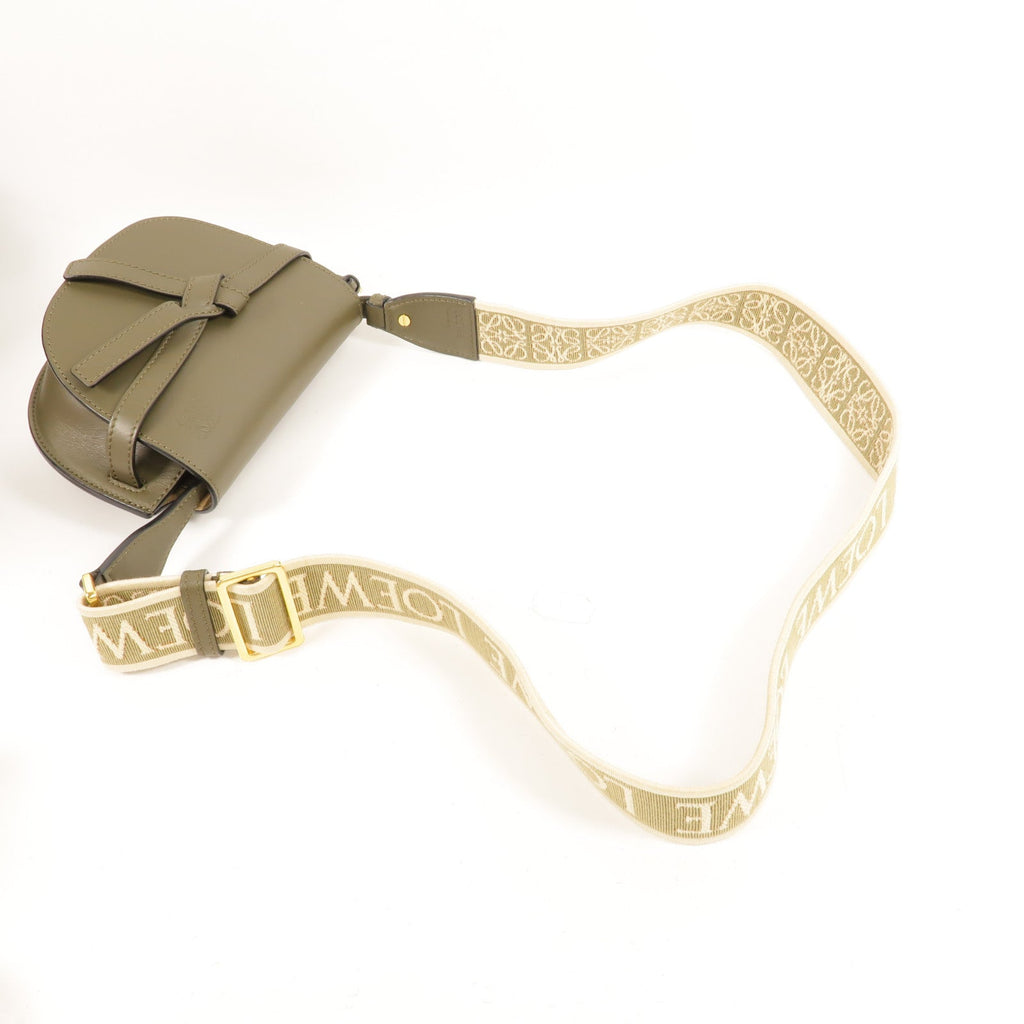 Loewe Mini Gate · Calfskin Leather