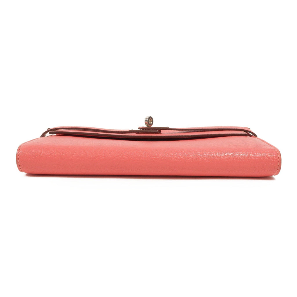 Hermès Kelly Long · Chèvre · Rose Lipstick
