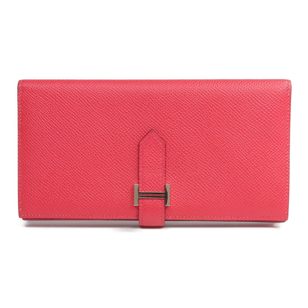 Hermès Bearn · Epsom · Framboise